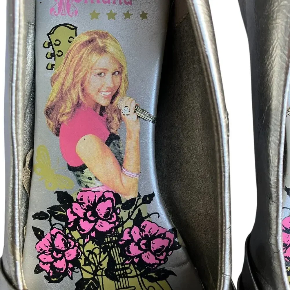 Hanna Montana shimmering slip-on shoe size 4